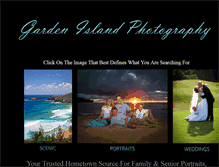 Tablet Screenshot of gardenislandphotography.com